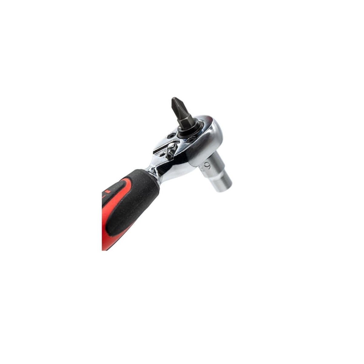 İzeltaş 1/4” Lokma/Bits Tutuculu Cırcır Kolu (72 Diş)