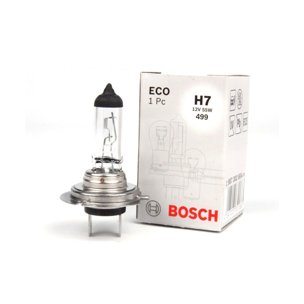Bosch H7 12V 55W Halojen Far Ampulü - Universal Uyumlu