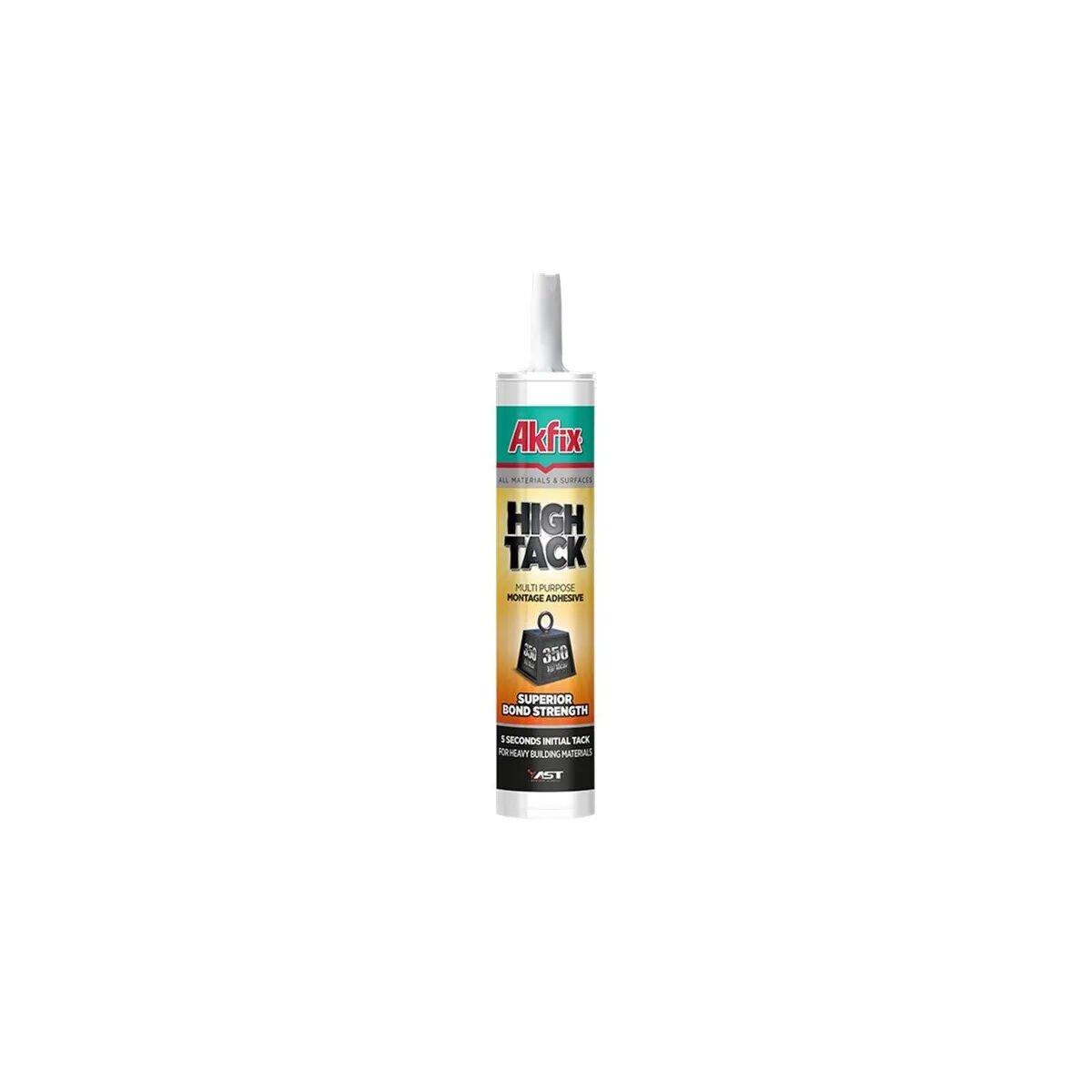 Akfix High Tack Genel Amaçlı Ultra Güçlü Montaj Yapıştırıcı Beyaz 290ML