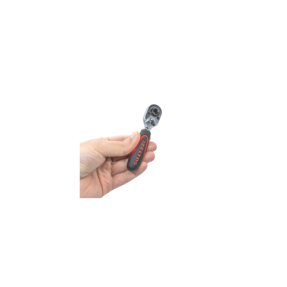 İzeltaş  1/4” Lokma/Bits Tutuculu Cırcır Kolu (72 Diş)