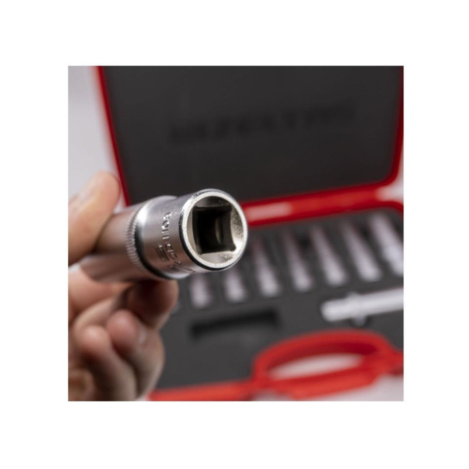 İzeltaş  1/2” Altı Köşe Derin Lokma Anahtar Takımı (10 parça mm)