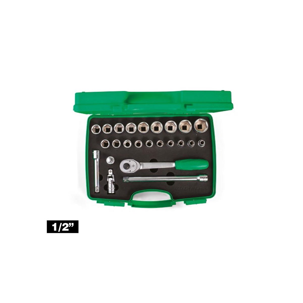 Elta 1/2” Altı Köşe Lokma Anahtar Takımı (24 Parça, mm)