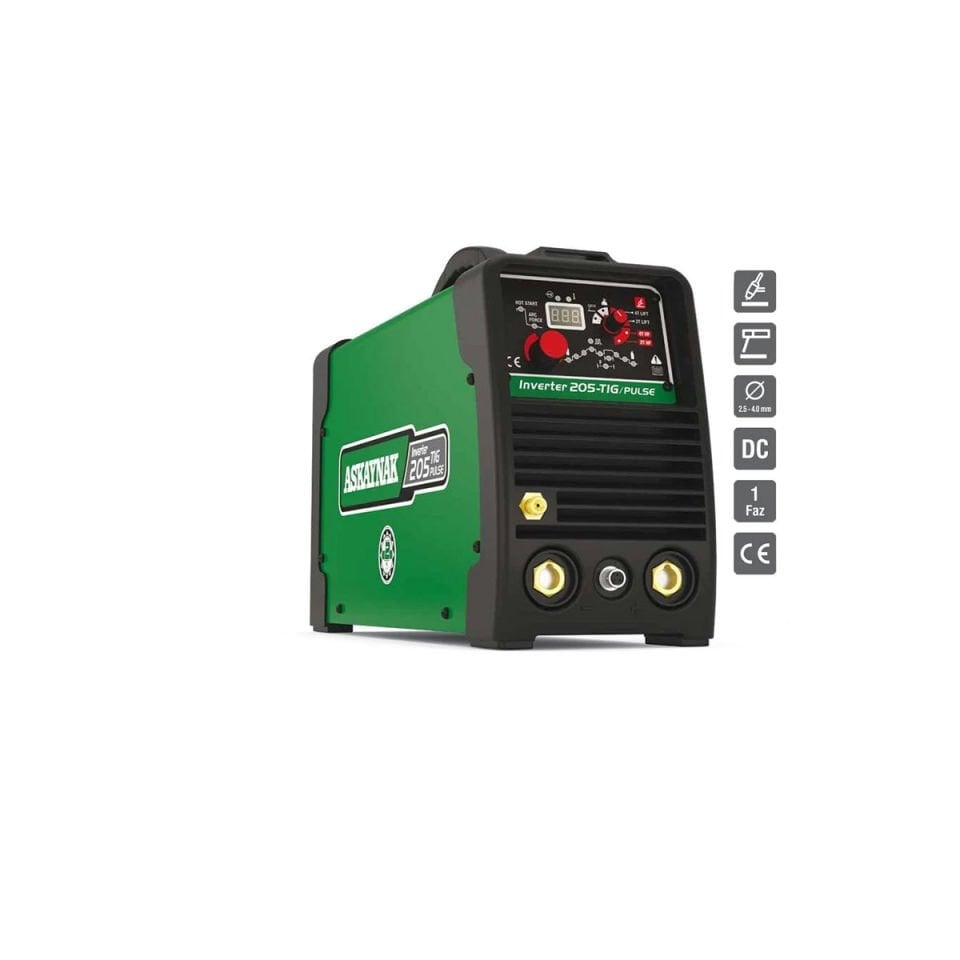 Askaynak Inverter 205 TIG DC Pulse Kaynak Makinesi