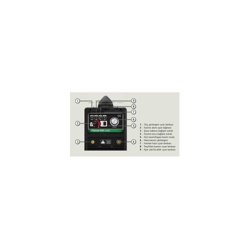 Askaynak Inverter Plasma 105 Ultra Plazma Kesme Makinesi