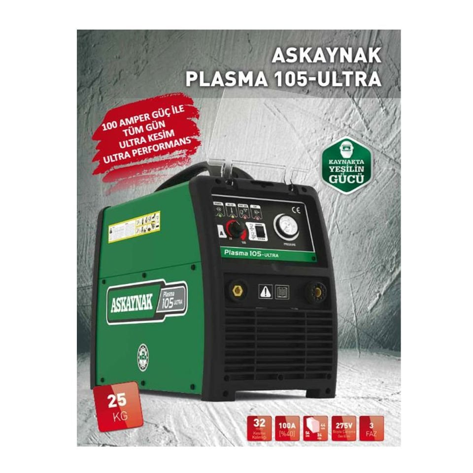Askaynak Inverter Plasma 105 Ultra Plazma Kesme Makinesi