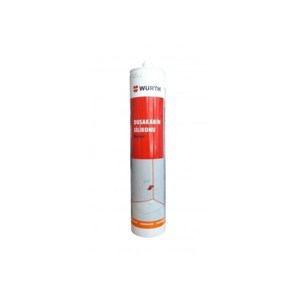 Würth Duşakabin Silikonu Beyaz 310ML