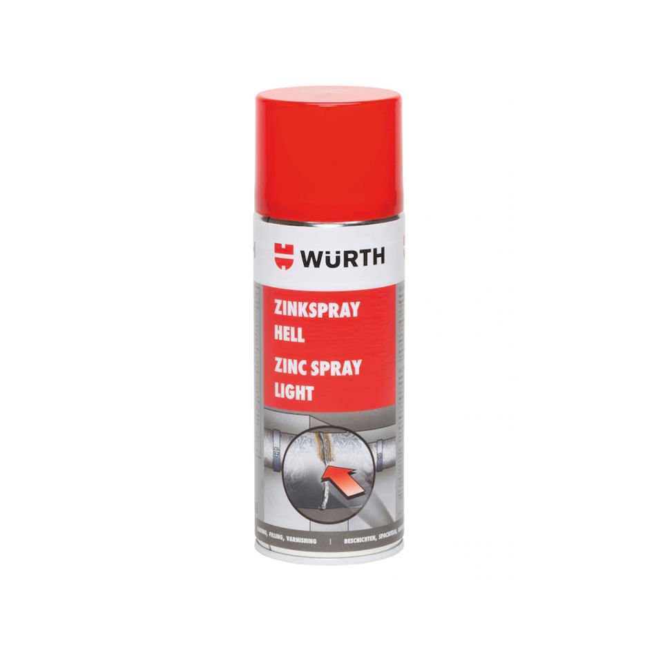 Würth Çinko Sprey Açık Renkli 400ML