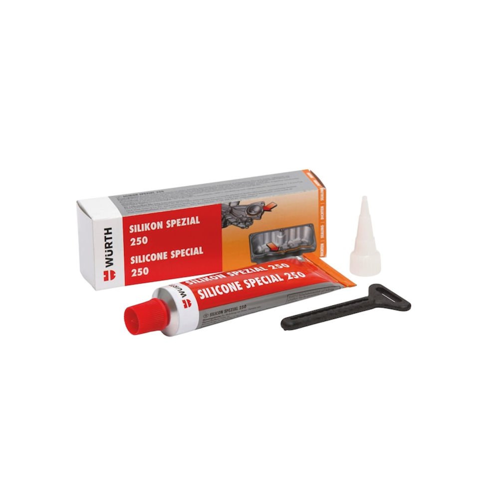 Würth Silikon Siyah Sıvı Conta 250C 70ML