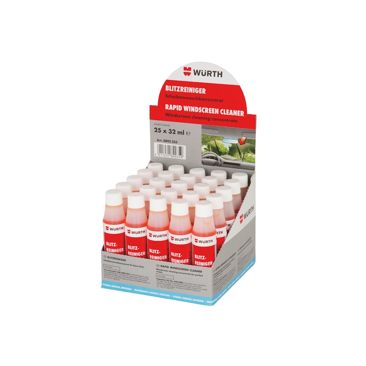 Würth Cam Temizleme Sabunu Konsantre 32ML