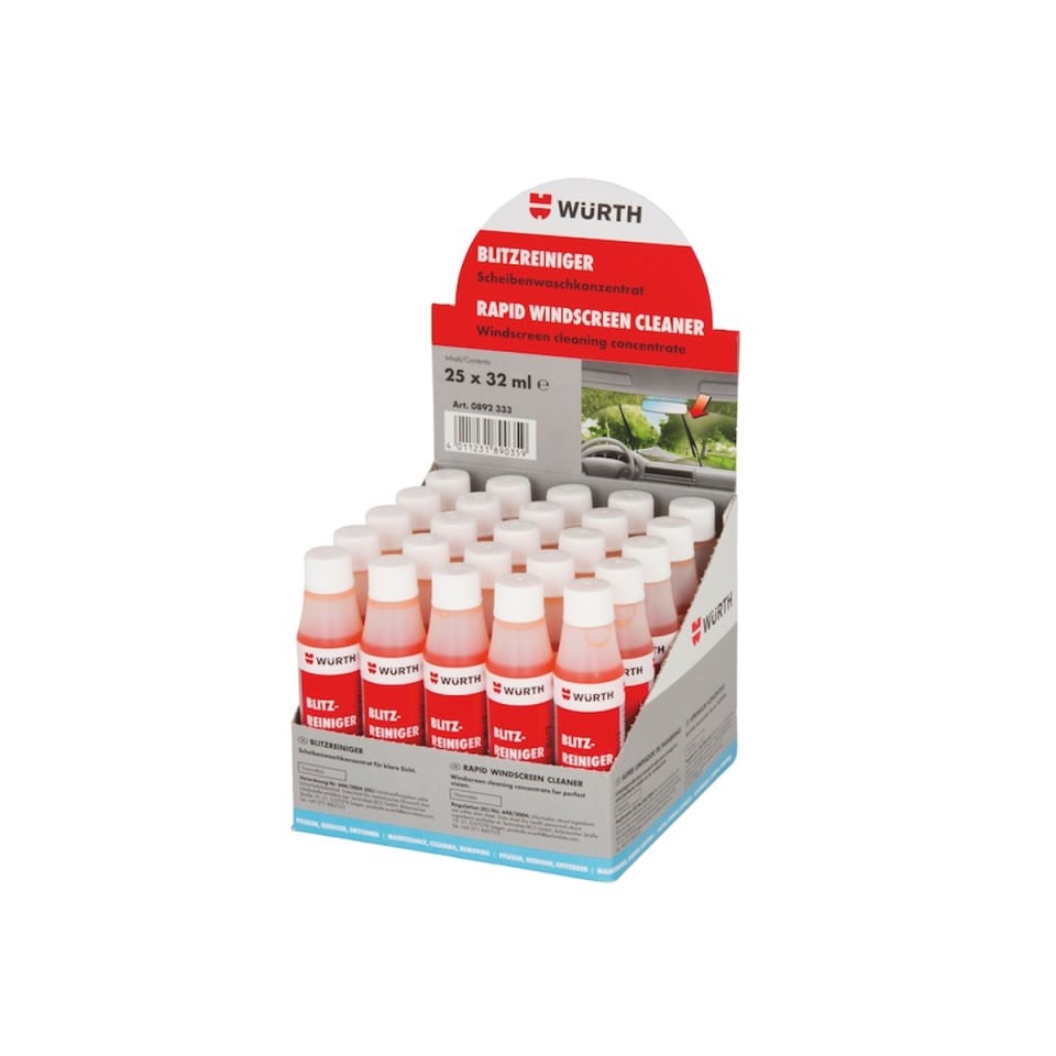 Würth Cam Temizleme Sabunu Konsantre 32ML