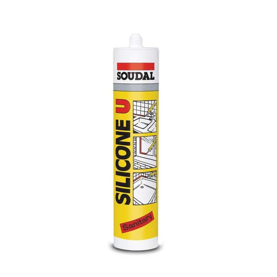 SOUDAL Silicone U 280 Gr Beyaz Silikon