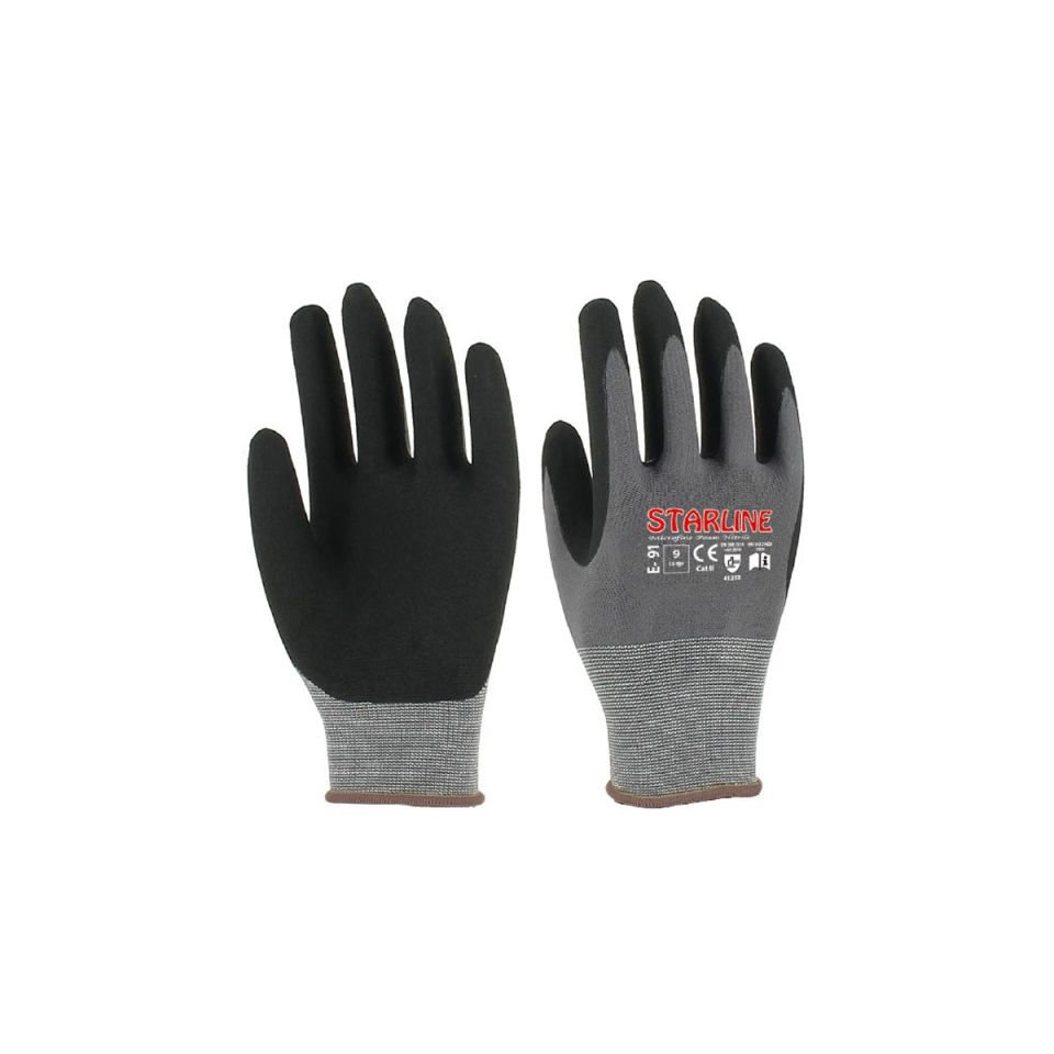 Starline E-91 Köpük Nitril İş ve Montaj Eldivenİ