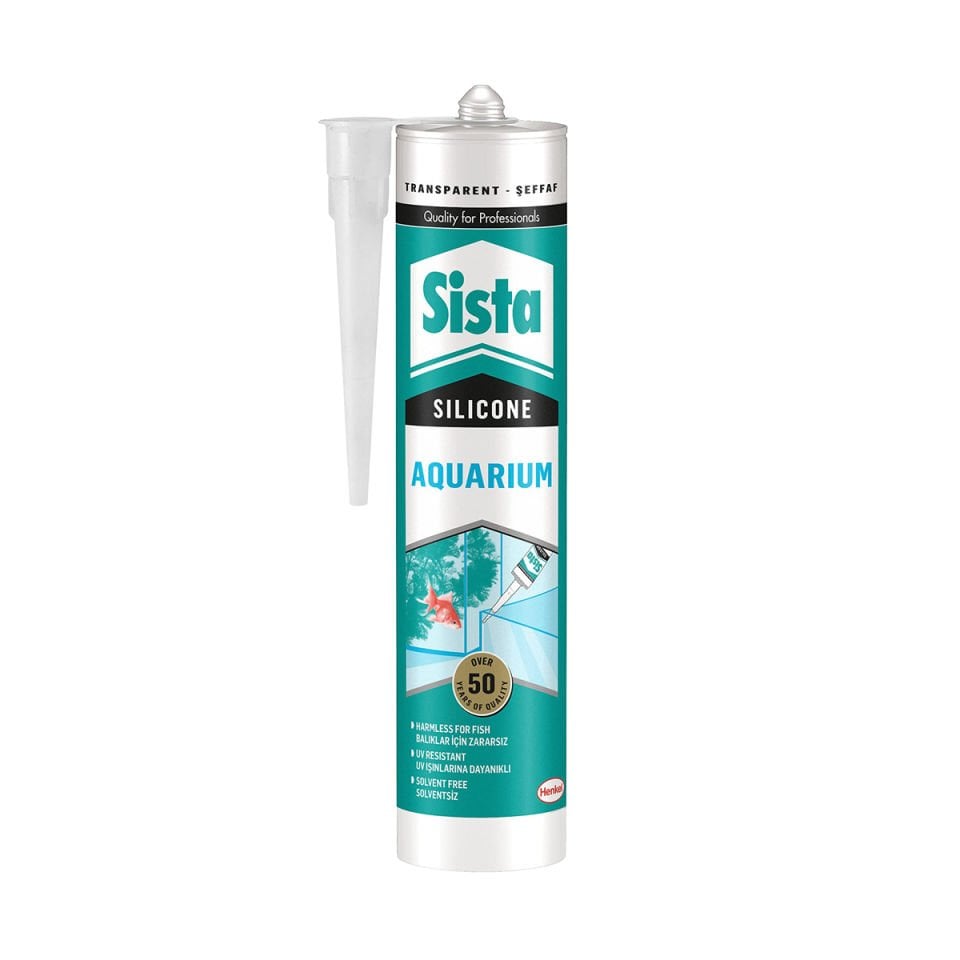 Sista 310ML Şeffaf Akvaryum Silikonu
