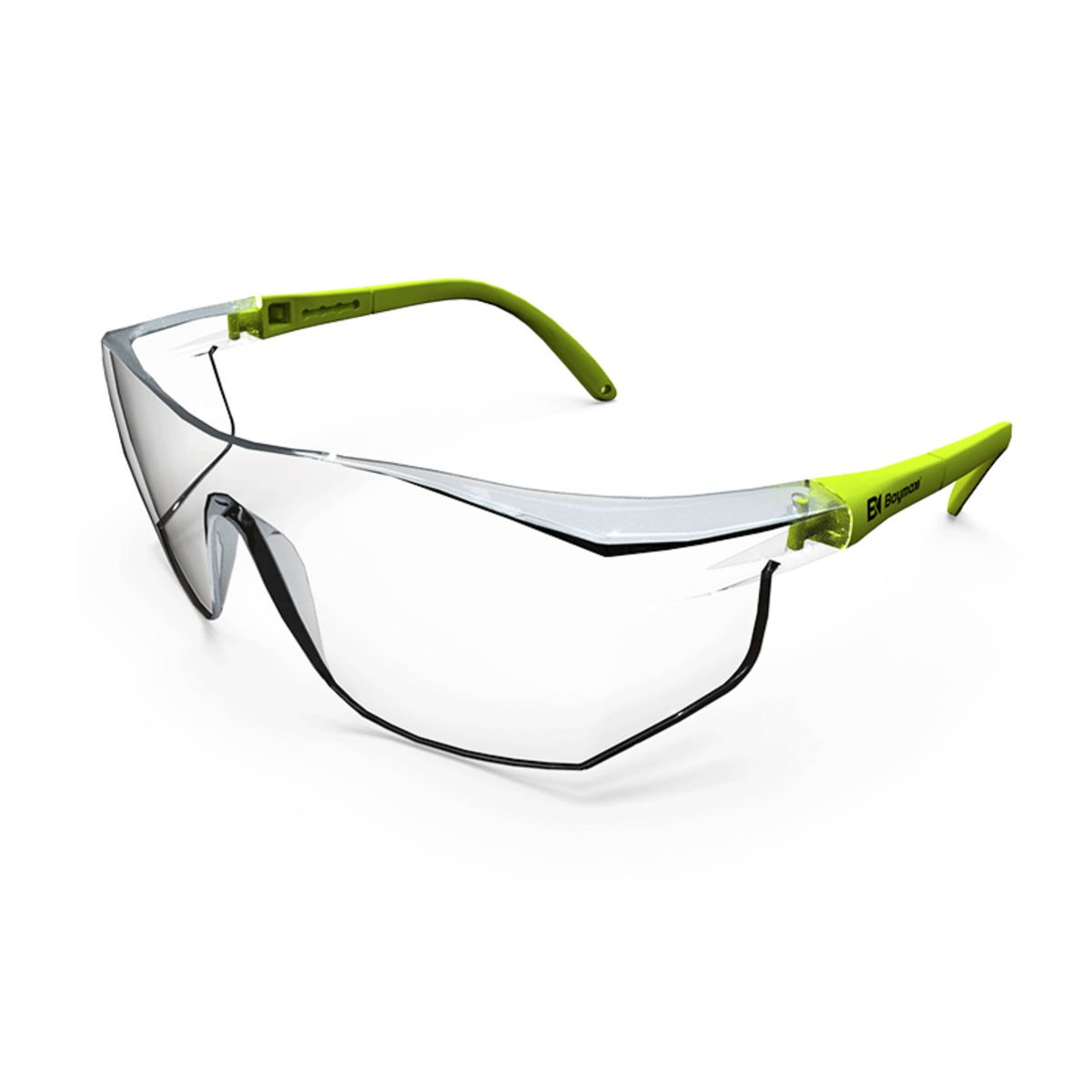 Baymax S-400 Standart Şeffaf İş Güvenliği Gözlüğü