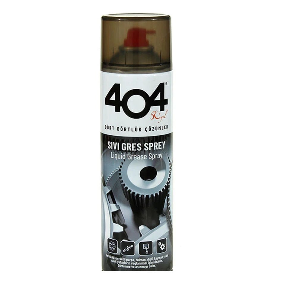 404 Şeffaf Sıvı Gres Sprey 400ML
