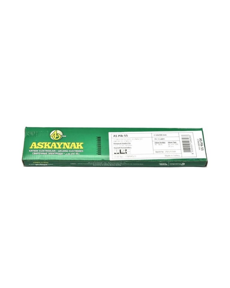 Askaynak AS Pik 55 2,50x300mm Pik Döküm Elektrot (1,1 Kg)