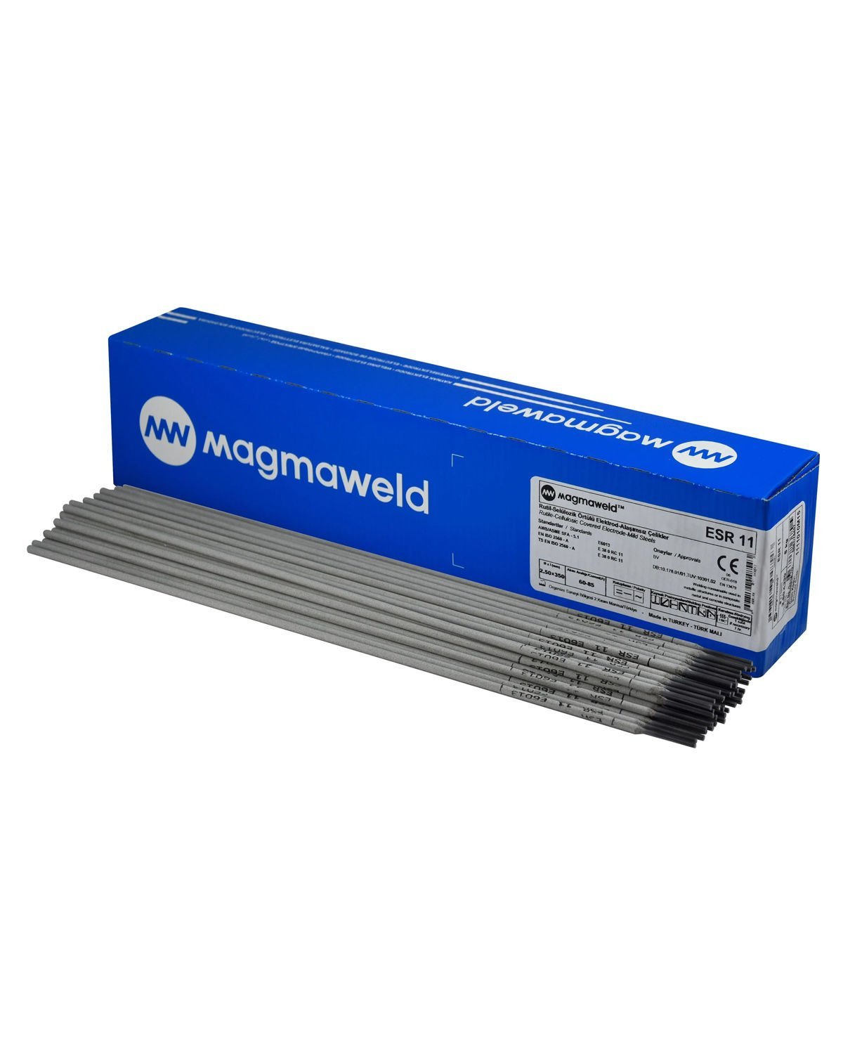 Magmaweld ESR 11 2,50x350mm Rutil Galvaniz Kaynak Elektrotu