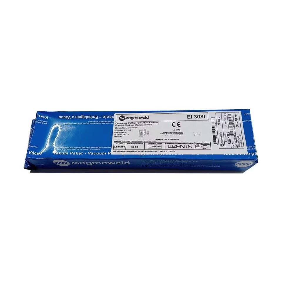 Magmaweld EI 308L Paslanmaz Elektrot - Vakum Paket (2.00-3.20mm) 2.00mm
