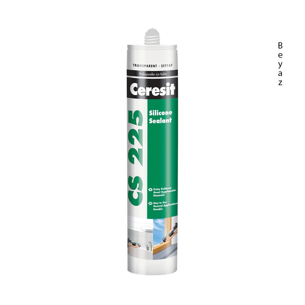 Ceresit CS 225 Beyaz Silikon 280 Gr
