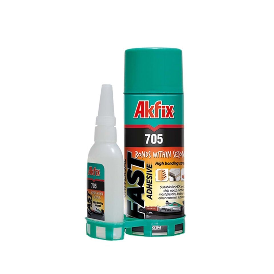 Akfix 705 Hızlı Yapıştırıcı (MDF Kit) - Çok Amaçlı Süper Yapıştırıcı