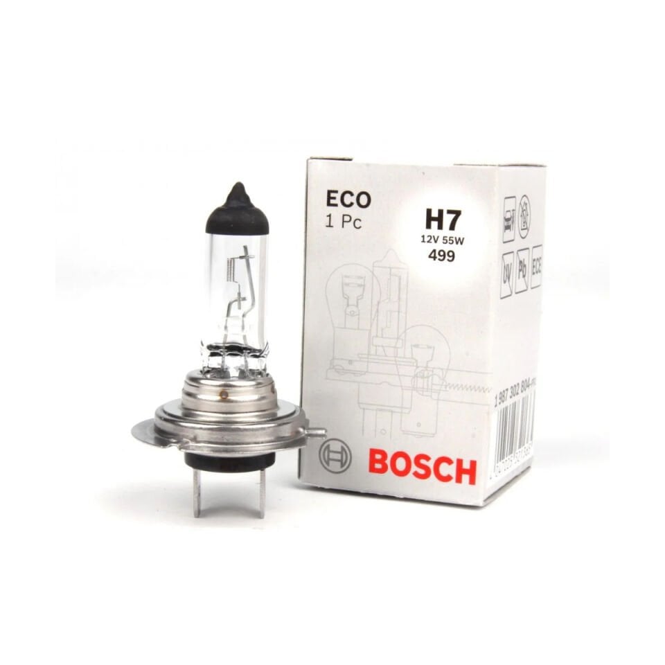 Bosch H7 12V 55W Halojen Far Ampulü - Universal Uyumlu