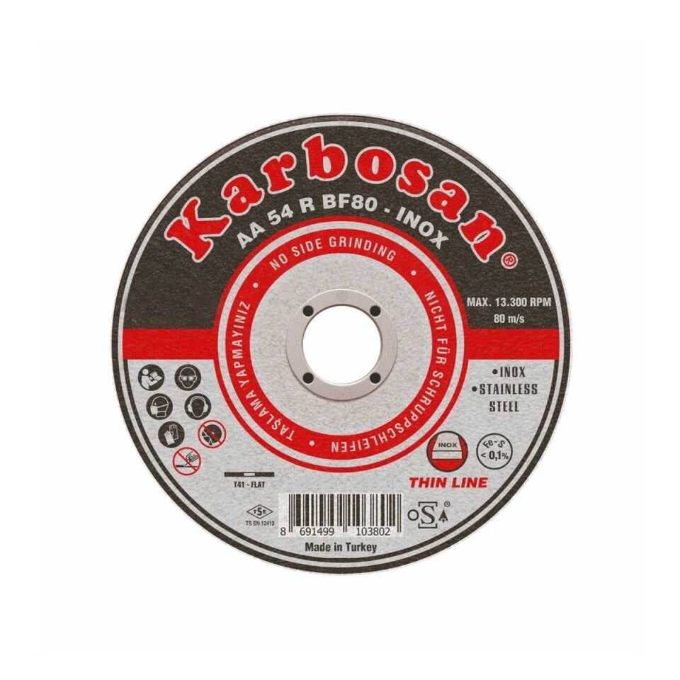 Karbosan 115x1.0mm Inox Kesme Taşı
