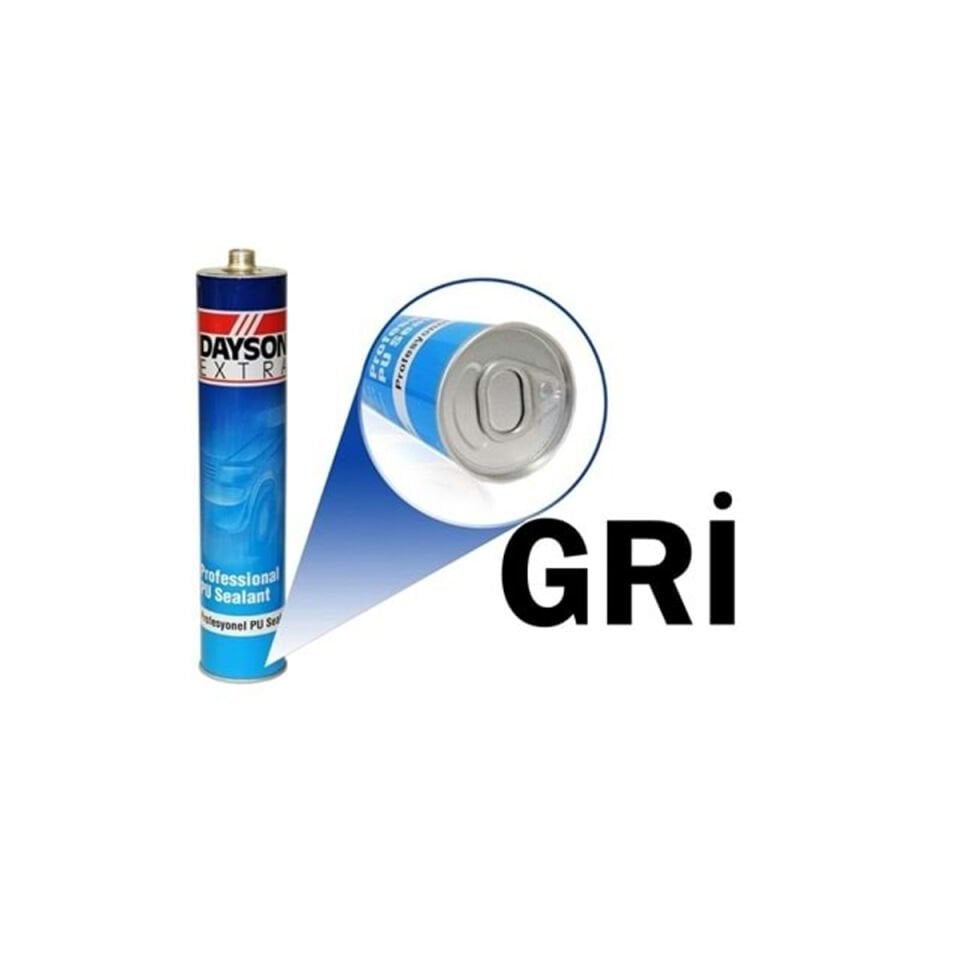 Dayson Gri Poliüretan PU Mastik 280 Ml