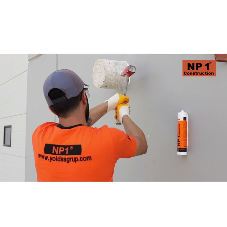 NP1 Construction Silan Modifiye Polimer (SMP) Yapıştırıcı ve Dolgu Macunu 290ML