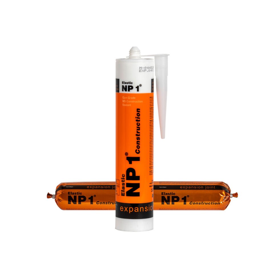 NP1 Construction Silan Modifiye Polimer (SMP) Yapıştırıcı ve Dolgu Macunu (600 ml Sosis, 20'li Koli)