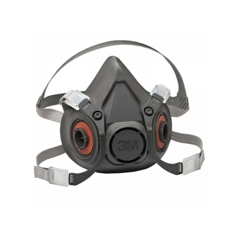 3M 6200 Yeniden kullanılabilir Yarım Yüz Gaz Maskesi (Orta Boy)